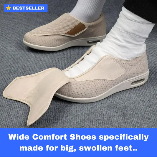 The Original Wide Comfort Shoes – 2 Pairs for $99
