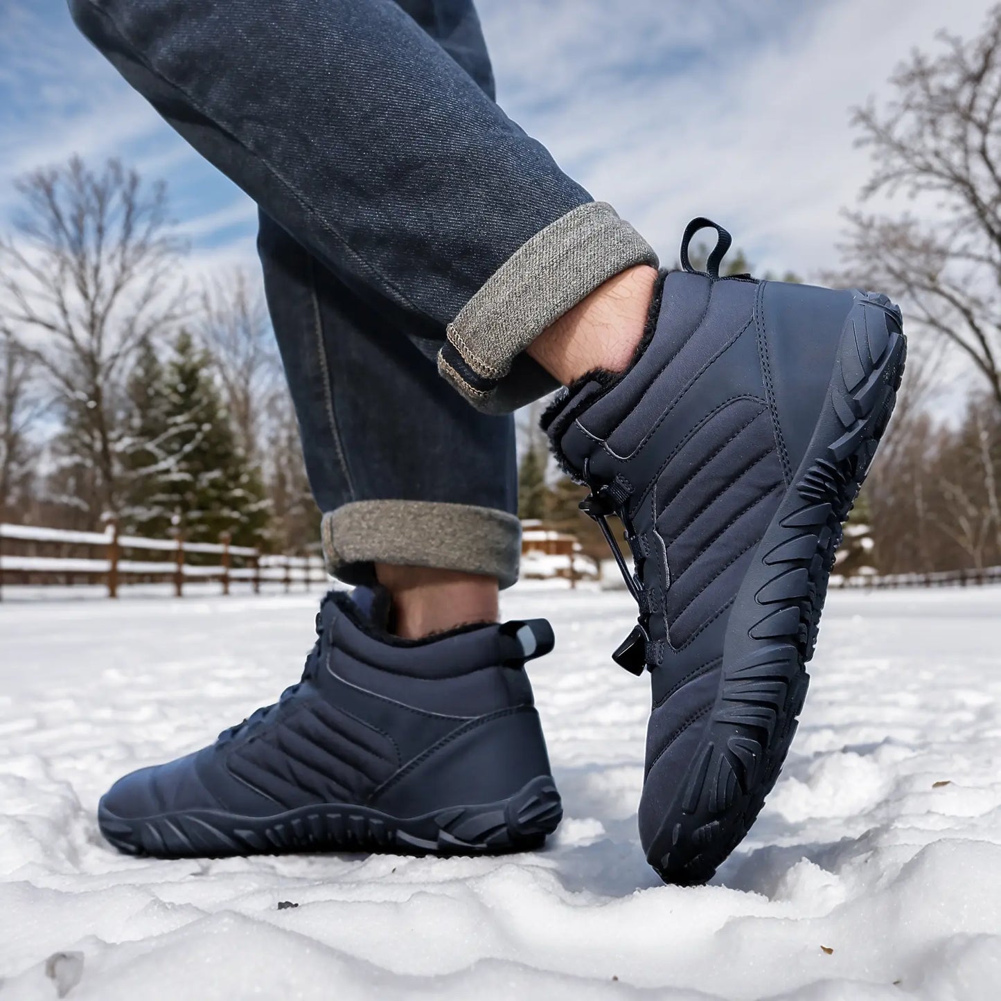 FrostStep - Water-Resistant Winter Barefoot Shoes (Unisex)