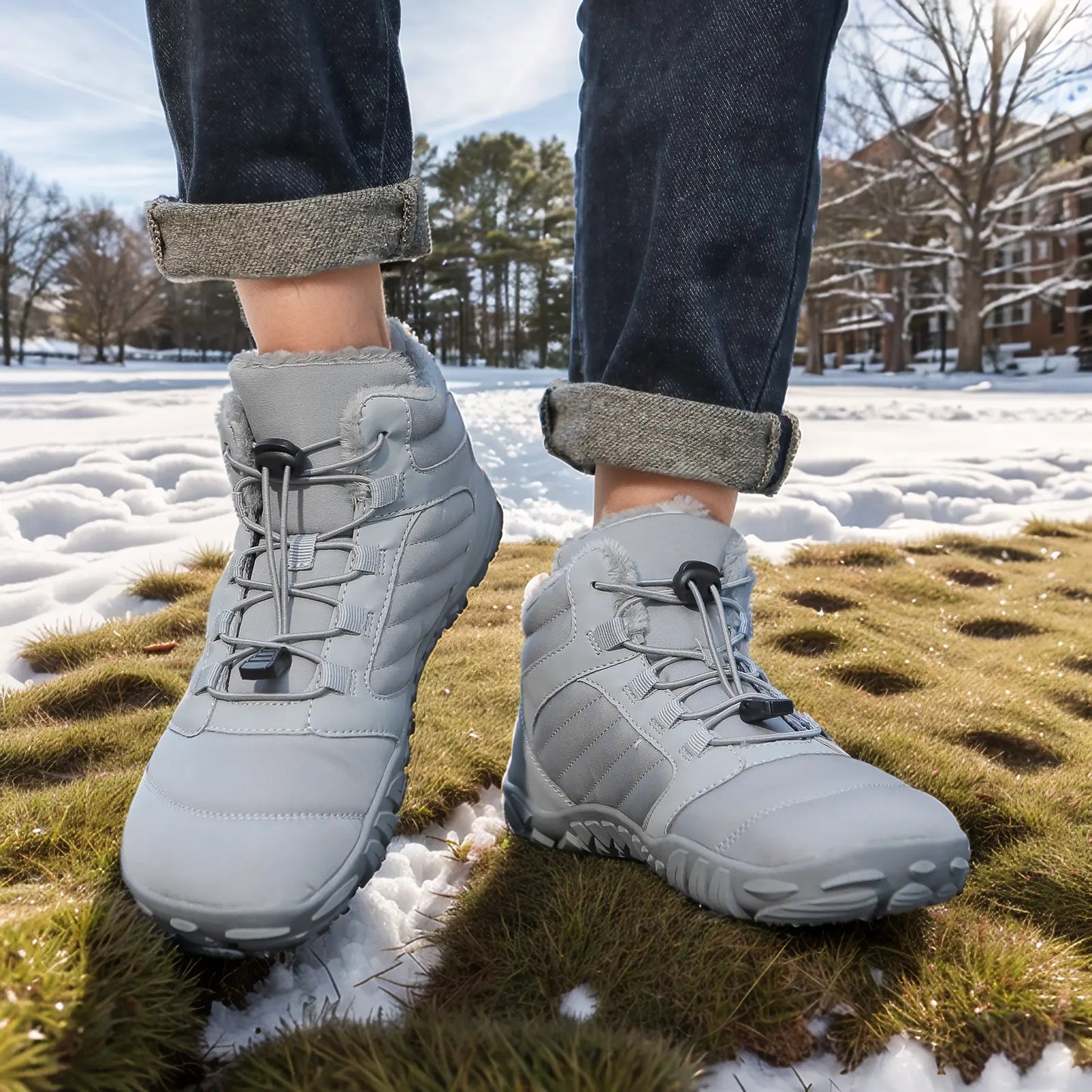 FrostStep - Water-Resistant Winter Barefoot Shoes (Unisex)